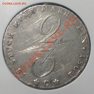 3 талера, Брауншвейг-Люнебург-Каленберг-Ганновер, 1802 г. - 12090002