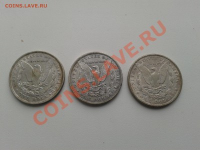 Сша серебро  1$ 1888,1899,1902 - 2