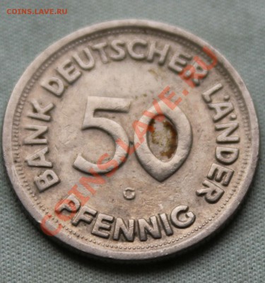 ГЕРМАНИЯ 50пф.1949г.G  БАНК НЕМЕЦКИХ ЗЕМЕЛЬ до 10.09.12 в 22 - IMG_1892.JPG