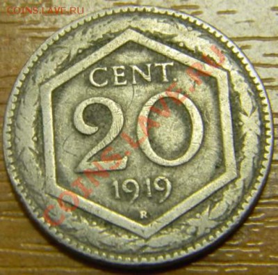20 чентезими Италия 1919г. - DSCN2332_thumb