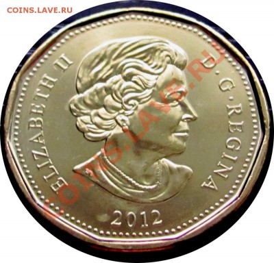 S61 Канада 1$ 2012 New Generation Loon UNC 11.09 в 22°° - S61 1$ 2012_2