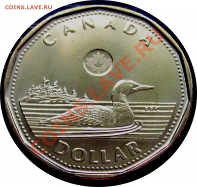 S61 Канада 1$ 2012 New Generation Loon UNC 11.09 в 22°° - S61 1$ 2012_1