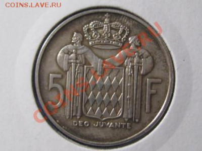 Ag.Монако 5 франков 1966 г. - IMG_1878.JPG