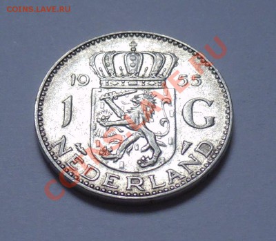 1 гульден - Голландия 1955 - до 13.09 - 402