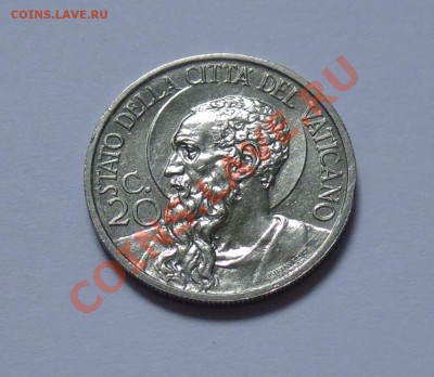 20 сантимов - Ватикан 1930 AU - до 13.09 - 399