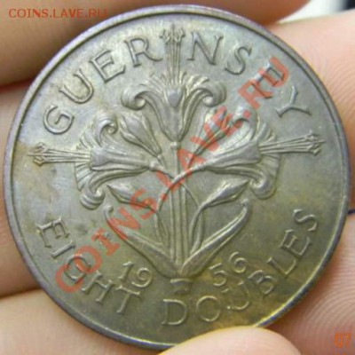 8 дублей Гернси 1956г. - DSCN2363_thumb