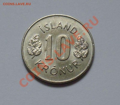 10 крон - Исландия 1978 - до 13.09 - 520
