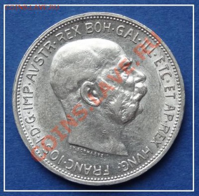 Австрия 2 кроны 1912 г. до 11.09.12 в 22.00 мск - Австрия 2 кроны 1912 ав