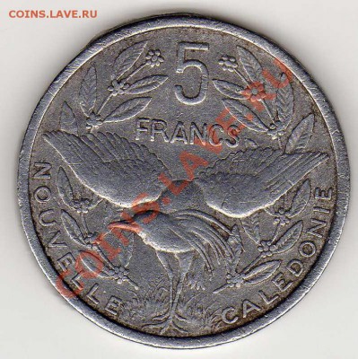 Н.КАЛЕДОНИЯ 5 ФРАНКОВ 1952 КАГУ ДО 13.09.12-22.00МСК (3007) - img614