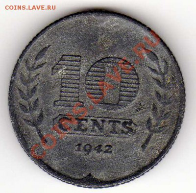НИДЕРЛАНДЫ 10 ЦЕНТОВ 1942 ДО 13.09.12 В 22.00МСК (3089) - img722