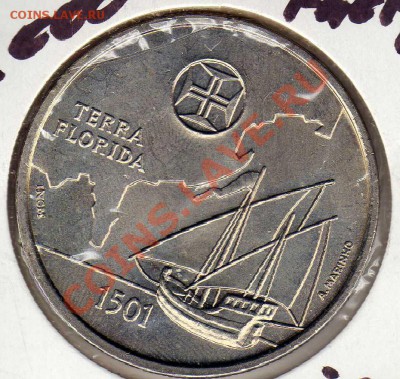 ПОРТУГАЛИЯ 200 ЭСКУДО 2000 ФЛОРИДА ДО 13.09.12 В 22Ч (3103) - img709