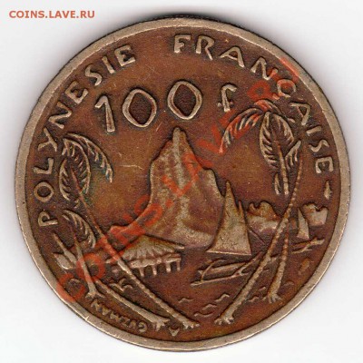 ФР.ПОЛИНЕЗИЯ 100 ФРАНКОВ 1982 ДО 13.09.12 В 22.00МСК (3145) - img767