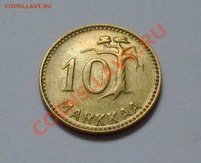 10 марккаа - Финляндия 1953 - до 14.09 - 466