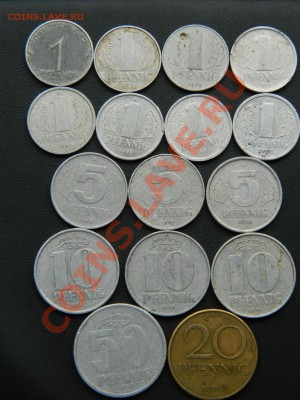 Германия 1.5.10.20.50 пф ГДР  до 11.09. 22-00 мск. - DSCN4453.JPG