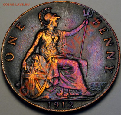 ВЕЛИКОБРИТАНИЯ - 1 пенни 1912 - до 14.09 - 566.JPG
