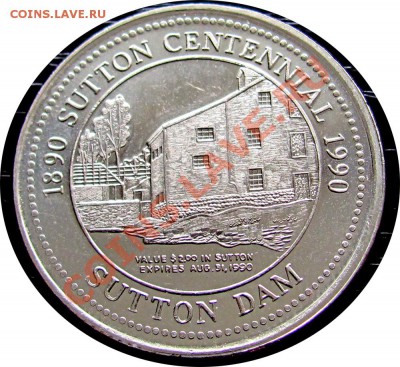 S76 Канада Торг. доллар 2$ Sutton Dam Georgina 15.09 в 22°° - S76 Sutton Dam $2_1