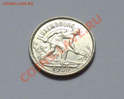 ЛЮКСЕМБУРГ - 50 сантимов 1930 XF - до 15.09 - 524