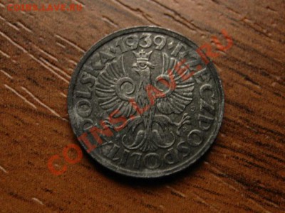 Польша 1 грош 1939 цинк  до 13.09.12 в 21.00 М - IMG_3343