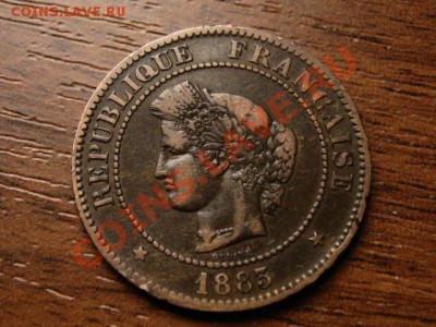 Франция 5 сантимов 1883 А  до 13.09.12 в 21.00 М - IMG_3362