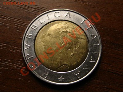 Италия 500 лир 1998 IFAD биметал  до 14.09 в 21.00 - IMG_3406