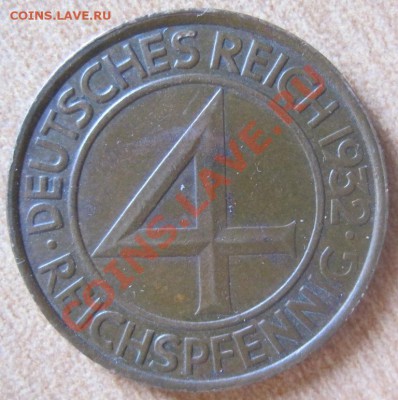 Германия 4 пфеннига 1932 G - IMG_5996.JPG
