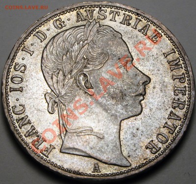 АВСТРИЯ - 1 ФЛОРИН 1860 UNC - до 16.09 - 583.JPG