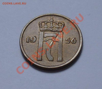 НОРВЕГИЯ - 2 оре 1956 - до 17.09 - 476