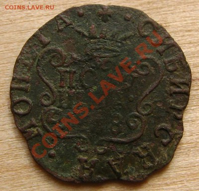 Полушка 1768КМ Сибирь - Полушка 1768 Сибирь_реверс