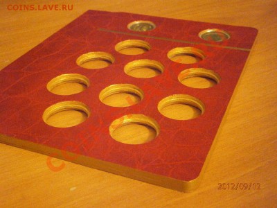 Альбом для монет в капсулах своими руками - P9121119.JPG