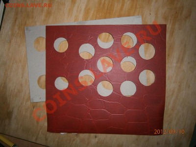 Альбом для монет в капсулах своими руками - P9101105.JPG
