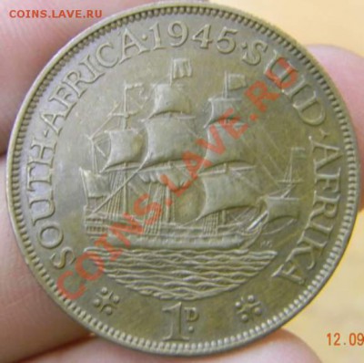 1 пенни Южная Африка 1945г. - DSCN2384_thumb