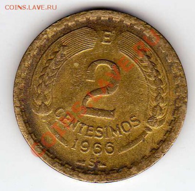 Чили 2 сентесимо 1966 Кондор до 17.09.12 в 22.00ч (3145) - img901