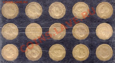 Великобритания 3 пенса 1937-52 (15шт.) до 17.09-22ч (3123) - img911