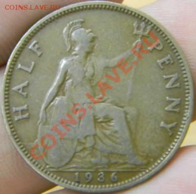 2 пенни Британия 1936г. - DSCN2396_thumb