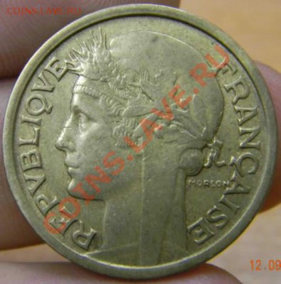 2 франка Франция 1941г. - DSCN2401_thumb
