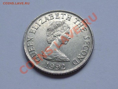 ДЖЕРСИ - 10 пенсов 1992 - до 19.09 - 629