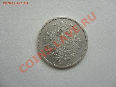 1 марочники Германия (Империя) пополняемая тема. - 1 марка 1881 А - 2