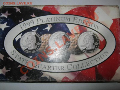 Годовые наборы квотаров Platinum Edition 1999,2000,2001,2002 - Наборы квотаров 01