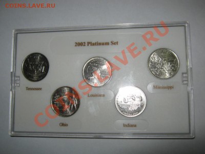 Годовые наборы квотаров Platinum Edition 1999,2000,2001,2002 - Наборы квотаров 13