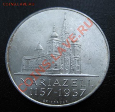 Австрия, 1957 г, 25 шил, до 18.09 в 21-00 мск - ав 25 57