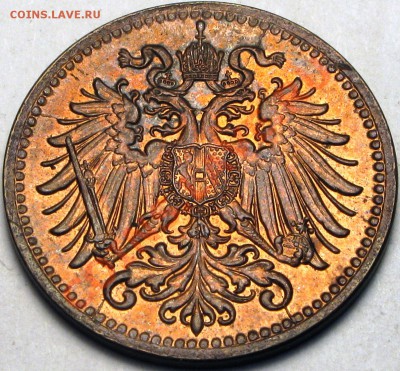 АВСТРИЯ - 1 геллер 1913 UNC - до 20.09 - 090.JPG