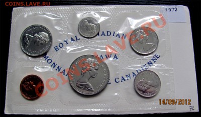 S91 Канада годовой набор 1972 Proof-Like до 20.09 в 22°° - S91 Canada Set 1972 PL_1