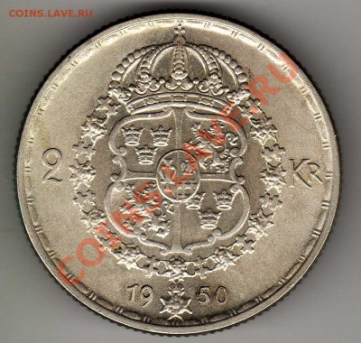 Ag ШВЕЦИЯ 2 КРОНЫ 1950 ДО 20.09.12 В 22.00МСК (2872) - img086