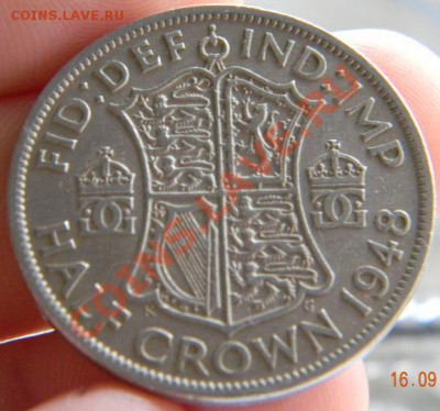 2 кроны Британия 1948г. - DSCN2435.JPG