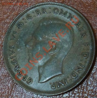 Австралия 1 пенни 1948 Кенгуру до 21.09.12 22:00 - 2