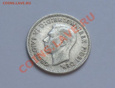 Ag - АВСТРАЛИЯ - 3 пенса 1949 - до 23.09 - 853