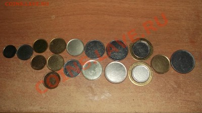 набор заготовок для монет РФ - DSCF1207.JPG