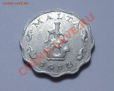 МАЛЬТА - 5 милс 1972 - до 23.09 - 480