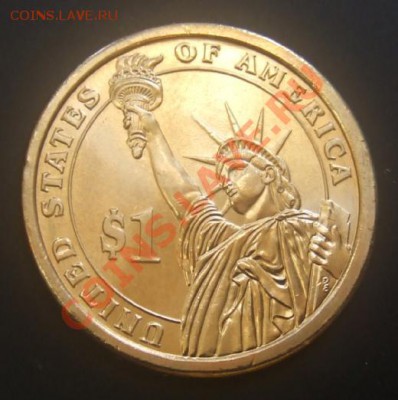 США 1 доллар (2008) Дж.К.Адамс до 21.09. (22.00) - США 1 доллар (2008) Дж.К.Адамс Р