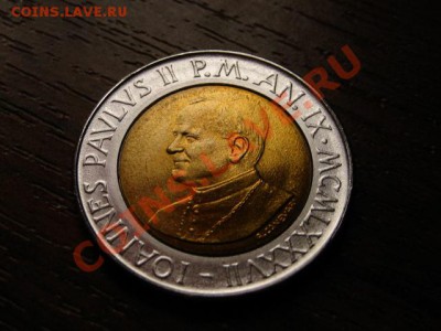 Ватикан 500 лир 1987 биметал до 19.09.12 в 21.00 М - IMG_3609
